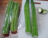 รูปขั้นตอนการทำที่ 1 ของ ผัดบวบ,ไข่,หมูสามชั้น - คีโต