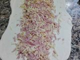 Trenzas de muzzarella y jamón
