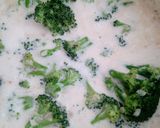 Foto del paso 9 de la receta: Espagueti con camarones, tocino y brócoli, a la crema con queso