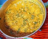 A picture of step 4 of Methi Lilva Subji.