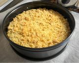 Almás-vaníliás morzsasüti recept fázis 7 fotója