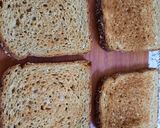 A picture of step 15 of Beetroot Hummus Breakfast Toast.