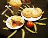 চিজি পিজ্জা বোম(Cheese Pizza Bomb recipe in Bengali) রেসিপির ধাপ 11 ছবি