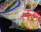 A picture of step 13 of Veg chicken shawarma.