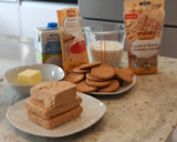 Foto del paso 1 de la receta: Tarta de turrón sin horno