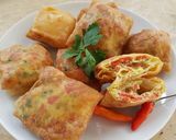 Foto langkah ke 7 dari resep Martabak telur kulit lumpia.