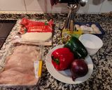 Foto del paso 1 de la receta Fajitas de pollo con verduras