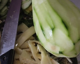 Foto del paso 1 de la receta: Dulce de papaya con buñuelo de harina