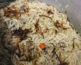 A picture of step 9 of Beef pulao.