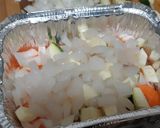 Foto del paso 2 de la receta: Pastel de verduras y calamar en airfryer