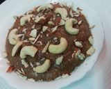 A picture of step 5 of Suji Halva.