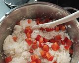 Foto langkah ke 4 dari resep Nasi Mentega dan Sayur.