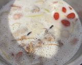 A picture of step 3 of Tom Kha Gai (with Boxed Coconut Milk).