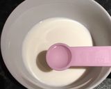 A picture of step 1 of Eggless red velvet muffins.