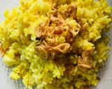 Foto langkah ke 5 dari resep Nasi Kuning Magicom.