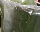 Foto langkah ke 3 dari resep 139.Lontong Plastik mix daun.