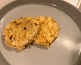 蛋煎麵線海鮮蝦堡（也能做寶寶副食品）的食譜步驟4照片
