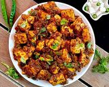 A picture of step 12 of Tawa Paneer.