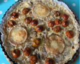 Foto del paso 7 de la receta: Una quiche de verdura y champiñones con queso de cabra