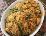 Foto langkah ke 10 dari resep Bihun Goreng Cabe Ijo.