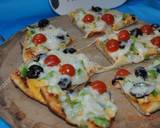 No Oven Pizza  پتیزا تابه ای recipe step 11 photo