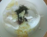 Görög tzatziki saláta recept fázis 3 fotója
