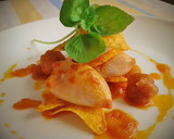 Foto del paso 17 de la receta: Chipirones rellenos de sobrasada con albóndigas de pollo