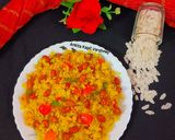 A picture of step 6 of Poha (Tomato Poha).