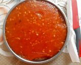 A picture of step 6 of Muscat Halwa Kolkata style.