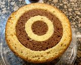 Foto del paso 14 de la receta: Tarta “ajedrez” con almíbar de chocolate y ganaché
