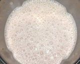 A picture of step 2 of Chocolate milkshake.