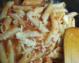 Cheesy Penne in tomato salsa recipe step 5 photo