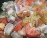 A picture of step 2 of Pattay waly shaljum gosht.