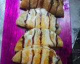 صورة لخطوة 7 من وصفة حلى التوست بالجبنه🍞😋