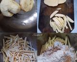 Foto langkah ke 1 dari resep Ubi goreng wijen dan kayu manis.