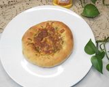 عکس مرحله 3 از دستور مناقیش بالزعتر و الجبنه (نان زعتر و پنیر عربی)