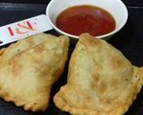 A picture of step 7 of Aalu ke samosay.
