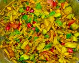 A picture of step 4 of Farali Bhel.