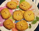 आटे के क्रिस्पी बादाम बिस्कुट (Aate ke crispy badam biscuit recipe in Hindi) रेसिपी चरण 5 फोटो