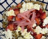 Foto del paso 2 de la receta: Ensalada de lentejas con arroz y fresas