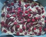 Márványos málnás brownie recept fázis 9 fotója