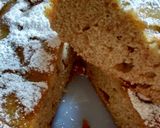 Foto del paso 3 de la receta: Bizcochuelo con manzanas y harina integral