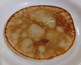 Foto langkah ke 4 dari resep Pancake Greek Yoghurt Isi Hazelnut Choco.