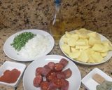 Foto del paso 1 de la receta: Patatas con Chorizo