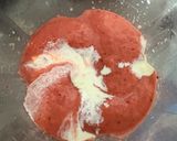 Foto del paso 5 de la receta: 🍧🍧Helado casero de frutilla y durazno 🍑 🍓
