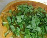 A picture of step 6 of Palak dal.