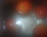 A picture of step 1 of Red sauce pasta with water.