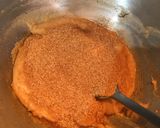 A picture of step 5 of Atta Halwa.
