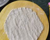 A picture of step 4 of Jowar bhakri with Cauliflower Sabji.