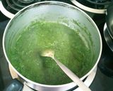 A picture of step 4 of Tricolour Pav Bhaji.